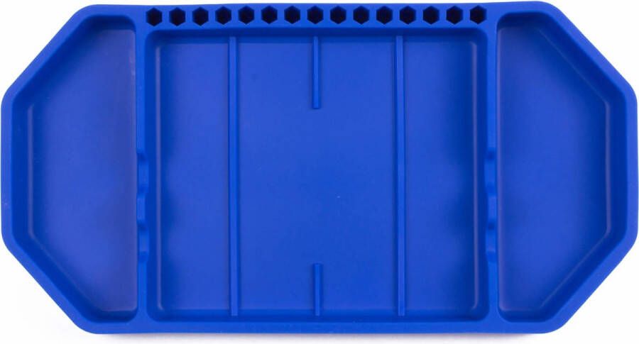 Merkloos Sans marque Benson Gereedschapsbak Tool Tray Siliconen 28 x 15 x 3 cm. Blauw