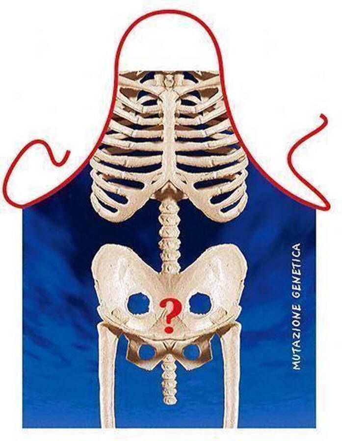 Merkloos Sans marque Benza Schort Geraamte Skeleton Sexy Leuke Grappige Mooie Keukenschort