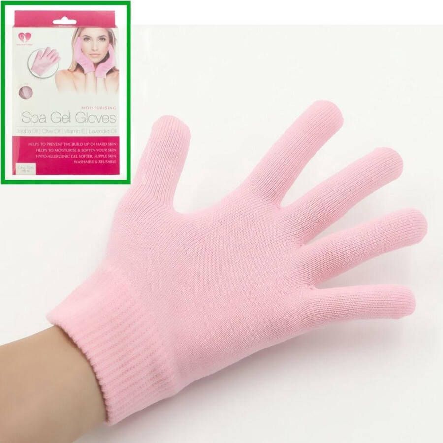 Merkloos Sans marque Decopatent Spa Gel Handschoenen Oil Moisturising Gel Gloves Hydraterend Verzachtend voor Handen Tegen droge hand Huid