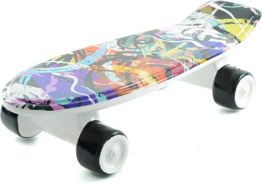 Merkloos Sans marque Decoratief skateboard keramiek graffiti Skateboard beeld Decoratieve skateboard