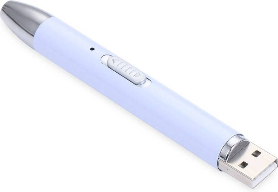 Merkloos Sans marque Diamond Painting Pen Lila Inclusief 2 soorten verlichting USB aansluiting 6 opbergstukjes Opbergdoos