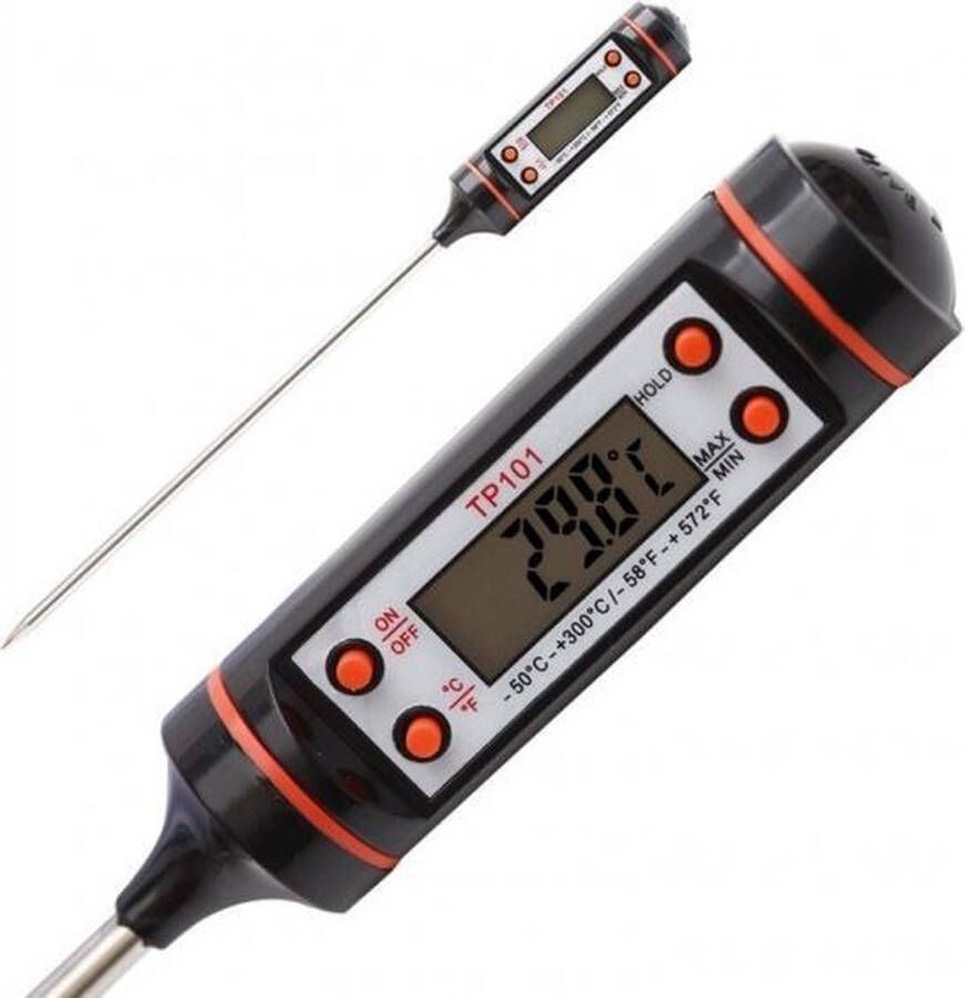 Merkloos Sans marque Digitale vleesthermometer pen In celcius en Fahrenheit Ook geschikt voor het meten van de omgevingstemperatuur