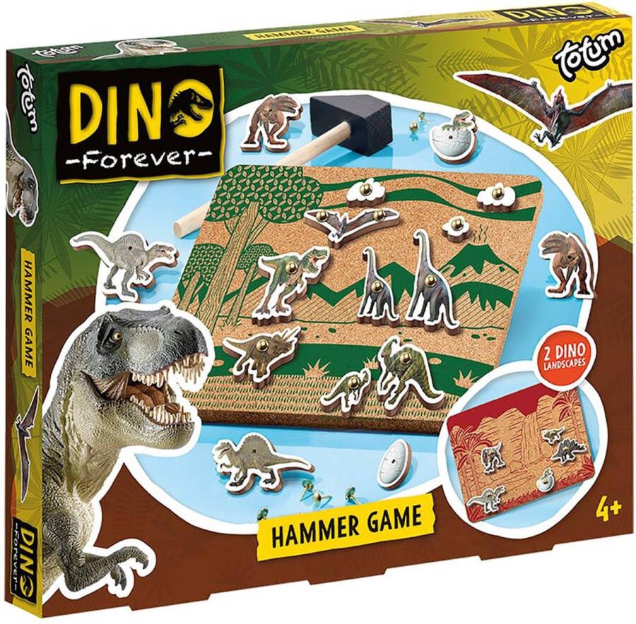 Merkloos Sans marque Dinosaurus Hamertje Tik spelletje dino spel