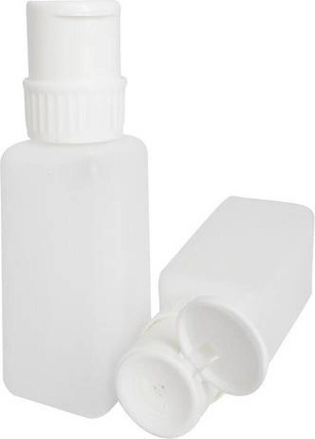 Merkloos Sans marque Dispenser pomp vloeistof pomp 250 ml in de kleur wit. Voorzien van een dop t.b.v. in- en uitschakelen van de pompfunctie. Een nagelstyliste kan niet zonder een pomp voor liquid vloeistoffen.