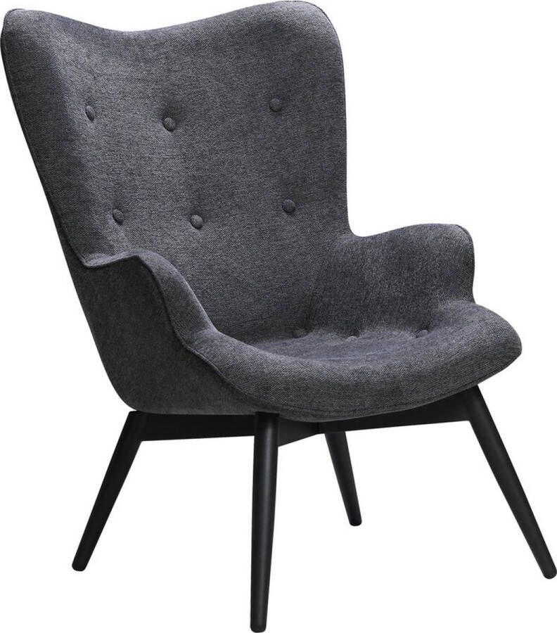 Artistiq Living Artistiq Fauteuil 'Anderson' kleur Donkergrijs