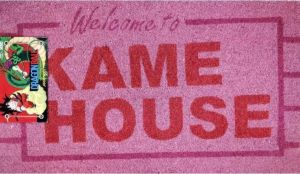 Merkloos Sans marque Dragon Ball Welcome to Kame House Doormat