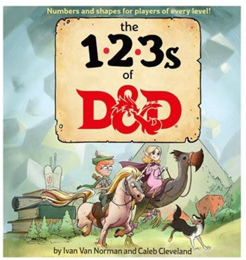 Merkloos Sans marque Dungeons & Dragons Book The 123s of D&D (UK)