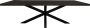 Merkloos Sans marque Eetkamertafel Denver Black | Rechthoek | 240 cm - Thumbnail 1