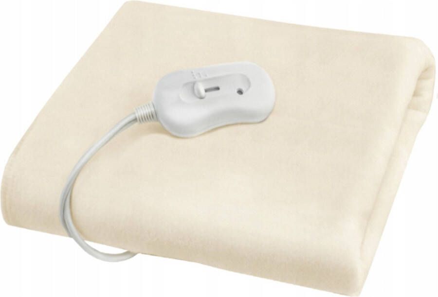 Merkloos Sans marque Elektrische deken 190x80 cm elektrische onderdeken- grote onderdeken lange onderdeken- drie standen- extra warm deken- bed verwarming
