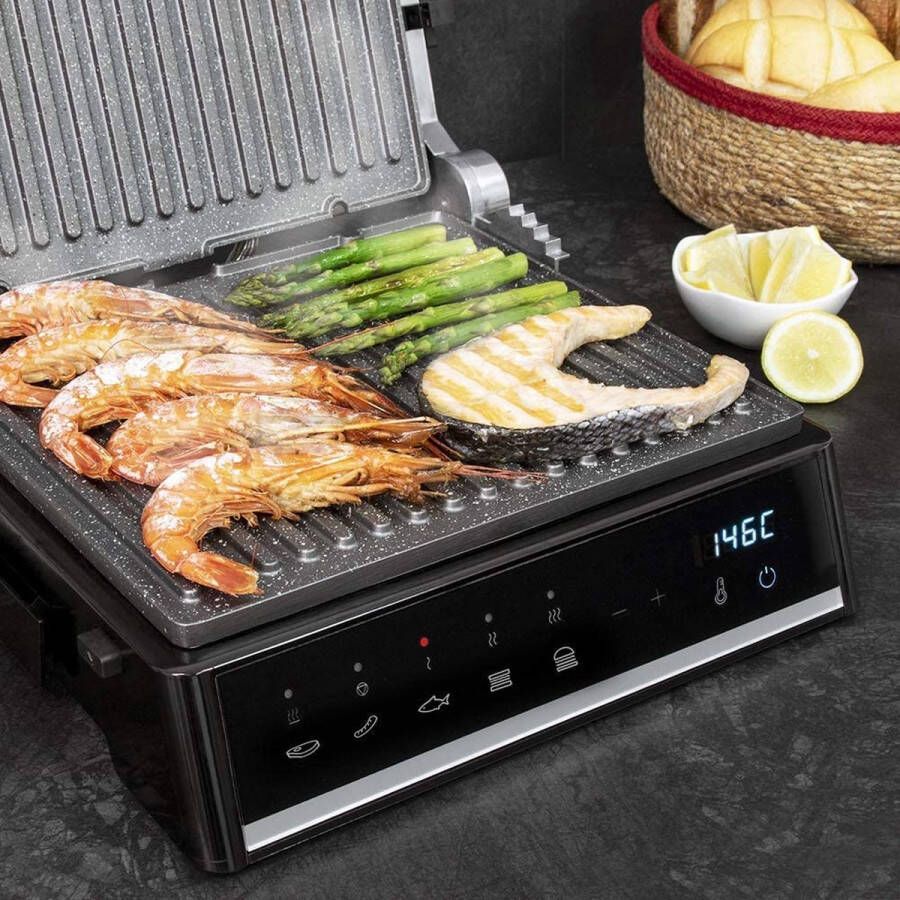 Merkloos Sans marque elektrische Grillplaat Multifunctionele Grill Hoge prestatie