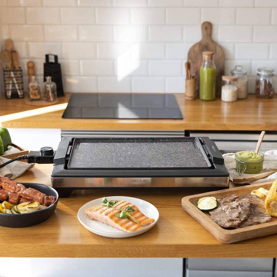 Merkloos Sans marque elektrische Grillplaat Multifunctionele Grill Hoge prestatie