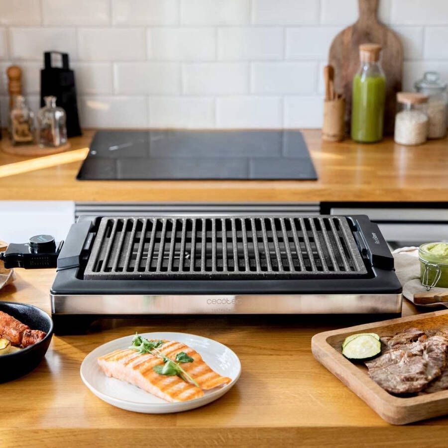 Merkloos Sans marque elektrische Grillplaat Multifunctionele Grill Hoge prestatie