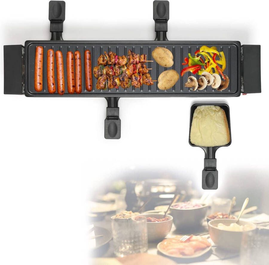 Merkloos Sans marque elektrische Grillplaat Multifunctionele Grill Hoge prestatie