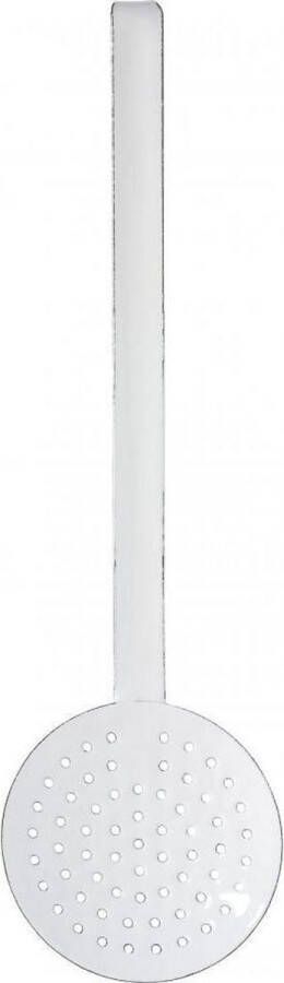 Merkloos Sans marque Emaille schuimspaan TIFANNY VINTAGE Wit 37 cm