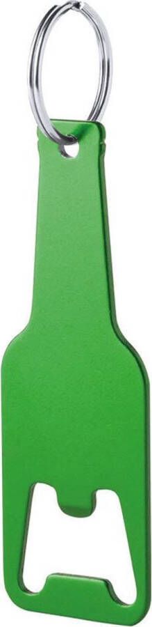 Merkloos Sans marque Flesopener | bieropener | sleutelhanger | groen | Vaderdag cadeau
