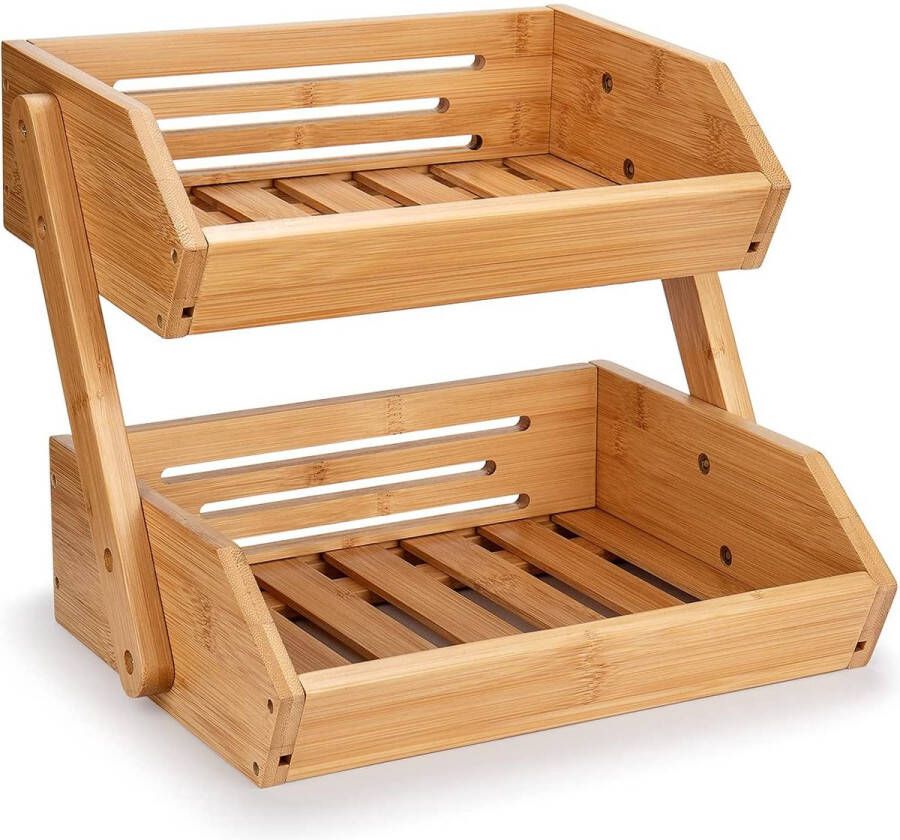 Merkloos Sans marque Fruitmand fruitschaal fruit etagere fruitbord