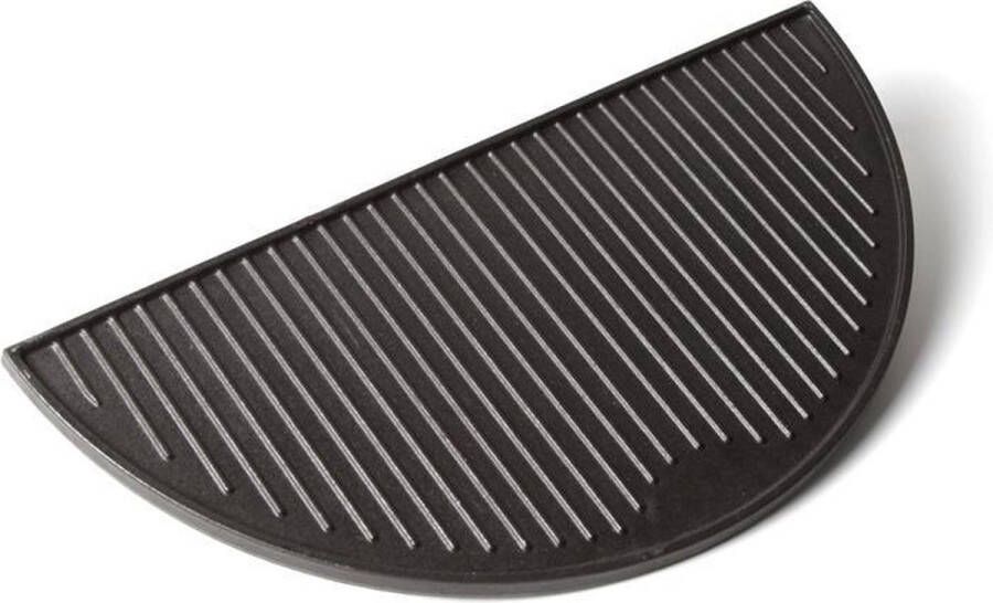 Merkloos Sans marque Gietijzeren grillplaat half rond Large (46 5 cm)