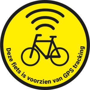 GPS tracker bord voor fiets 100 mm