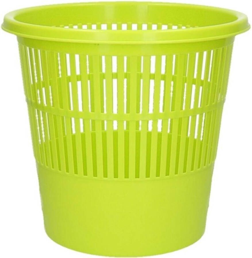 Merkloos Sans marque Groene vuilnisbak prullenbak 20 liter Voordelige huishoud prullenbakken vuilnisbakken afvalbakken