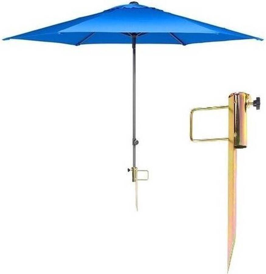 Merkloos Sans marque Grondpen parasol 0 tot 35 mm parasolvoeten grondanker