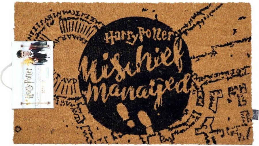 Merkloos Sans marque HARRY POTTER Mischief Managed Doormat '60x40x2cm'