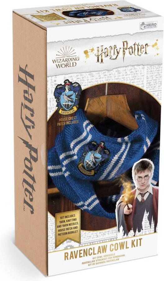 Harry Potter Breipakket Ravenclaw Cowl Scarf Blauw