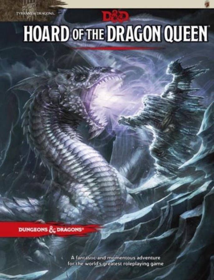 Dungeons & Dragons RPG Adventure Tyranny of Dragons Hoard of the Dragon Queen