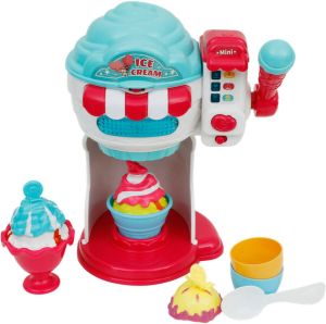 Merkloos Sans marque Ijsco machine Speelset Zelf ijsjes maken Met licht en geluid Speelgoed ijs Kerstcadeau Speelgoed ijsmachine