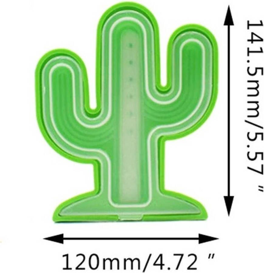 Merkloos Sans marque IJslolly IJsmaker IJsjesvorm Cactus
