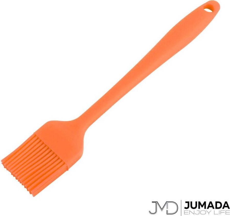 Merkloos Sans marque Jumada's Mini Bakkwast Voedselkwast Kwast Siliconen Oranje