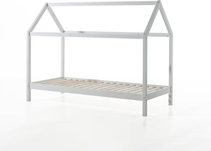 Kinderbed Bibi Wit Hoogte 159.5 cm