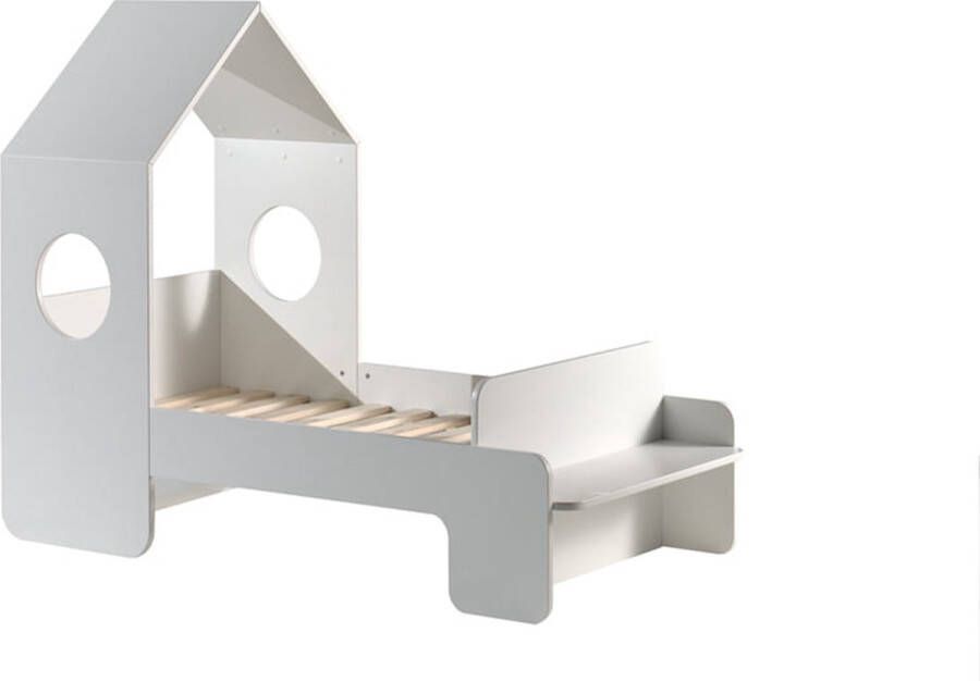 Kinderbed Juul Wit MDF Hoogte 129.6 cm