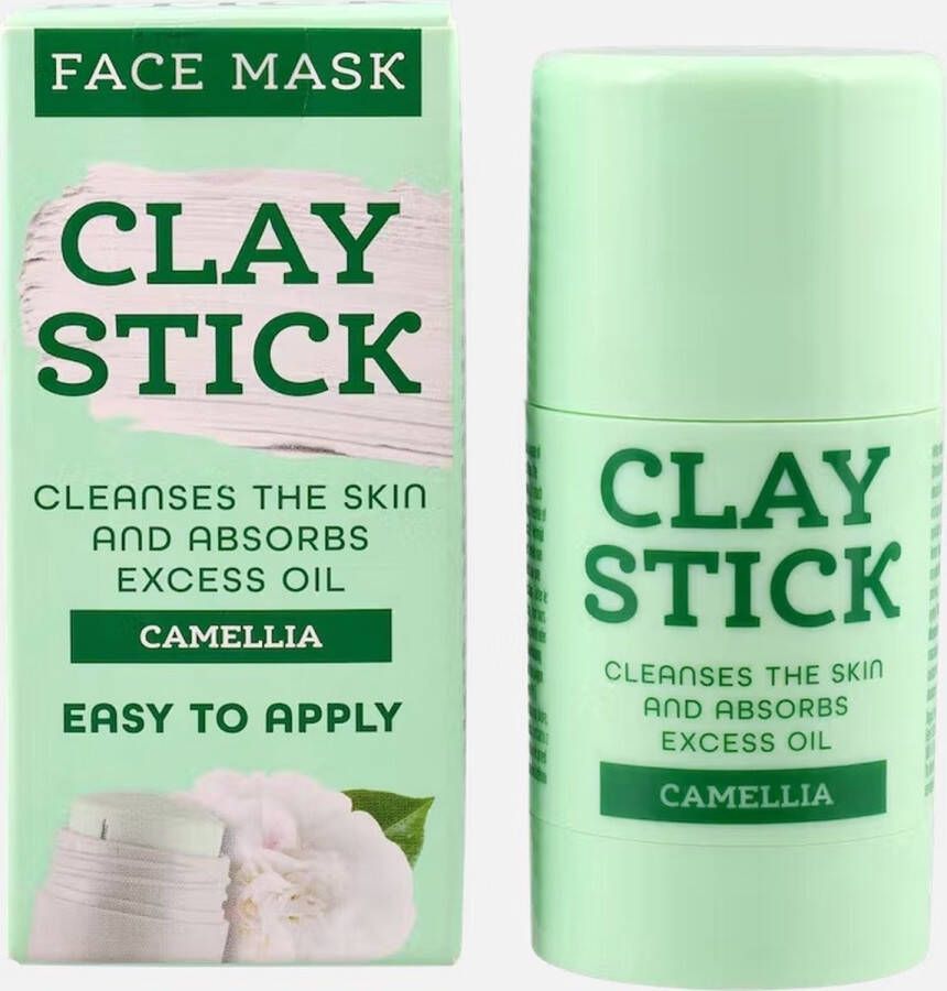 Merkloos Sans marque Kleimasker stick Camellia Gezichtsmasker Kaolin Clay stick Face mask 30 gram