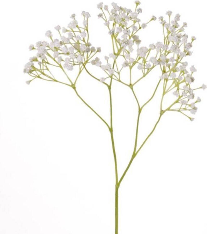 Merkloos Sans marque Kunstbloemen Gipskruid Gypsophila takken wit 58 cm Kunstplanten en steelbloemen