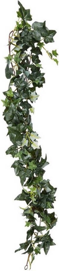 Merkloos Groene klimop hangplanten 180 cm kunstplanten slinger woonaccessoires woondecoraties Kunstplanten