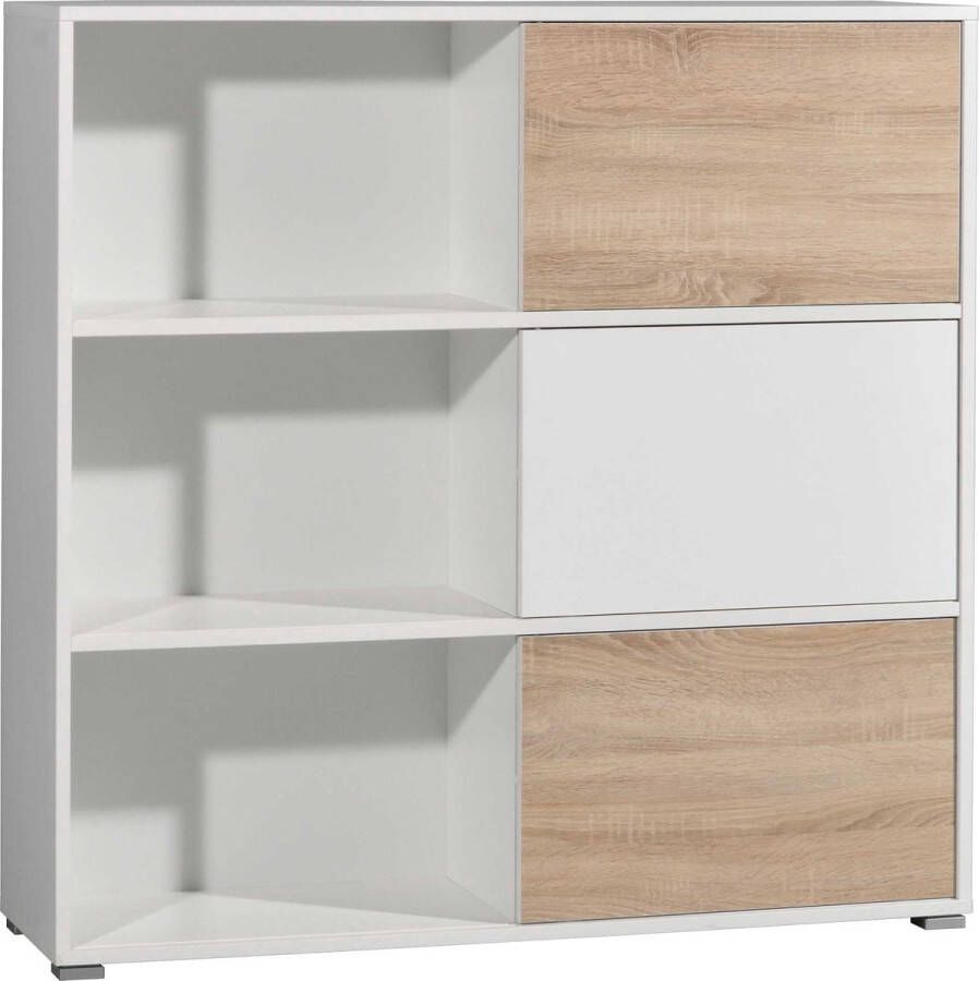 Lage kantoorkast Mission Wit