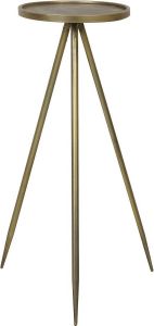 Merkloos Sans marque Light & Living Envira Ronde Bijzettafel Antiek Goud Ø30x80 5 cm