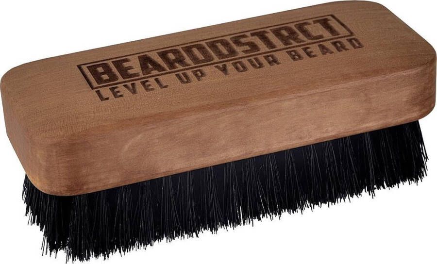Bearddistrict Luxe Baardborstel Voor een Volle Gezonde & Schone Baard voor de Gevoelige Huid Wild Boar Soft Bristles