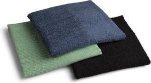 Merkloos Sans marque Luxe Keuken handdoek Set van 24 100% hoogwaardige katoen Effen 3 kleuren