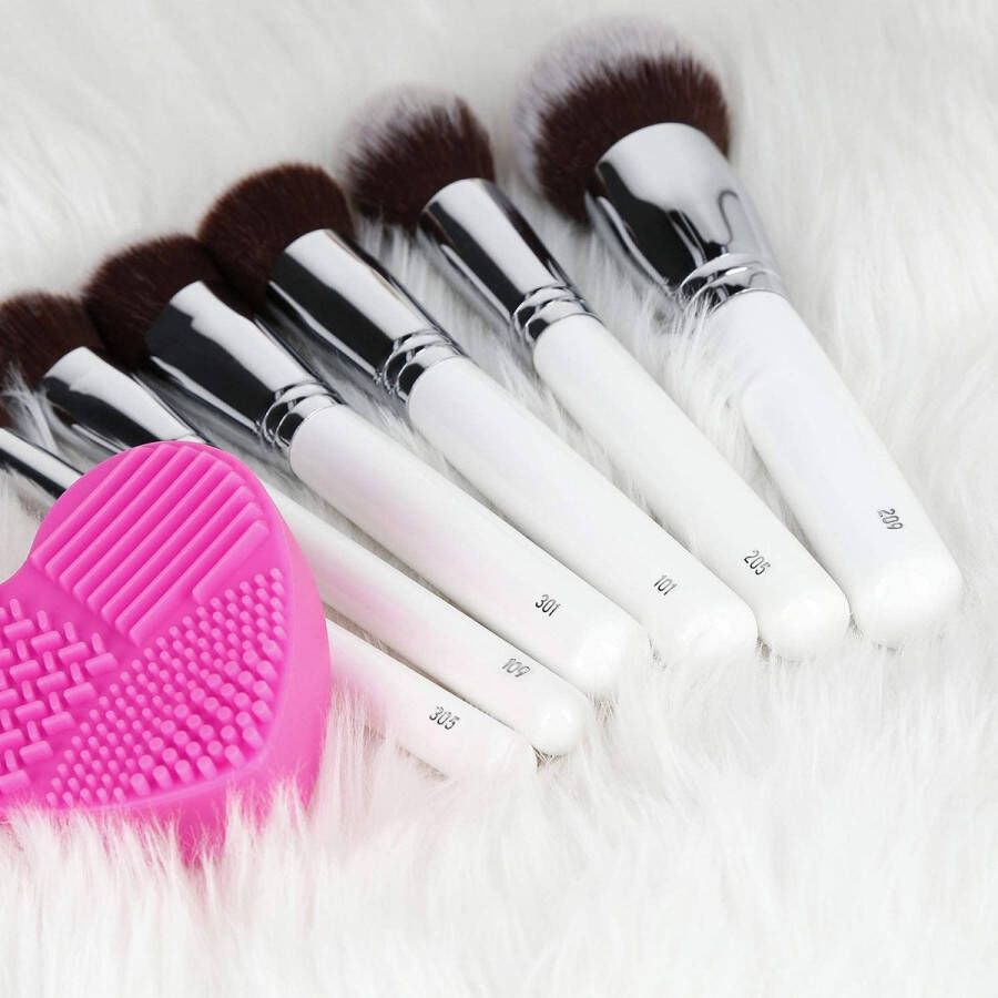 Merkloos Sans marque Make-Up Kwasten Set Make-Up Brush Set – Cosmetica Premium Kwastenset
