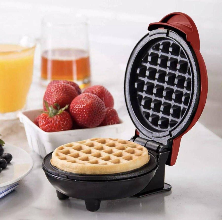 Merkloos Sans marque Mini Wafelijzer Bekend van TikTok Keto Dieët Waffle Maker