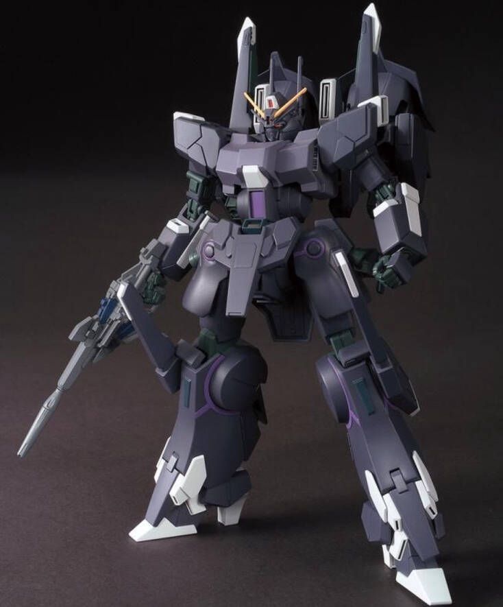 Merkloos Sans marque Mobile Suit Gundam Plastic Model Kit HGUC 1 144 Silver Bullet Supressor