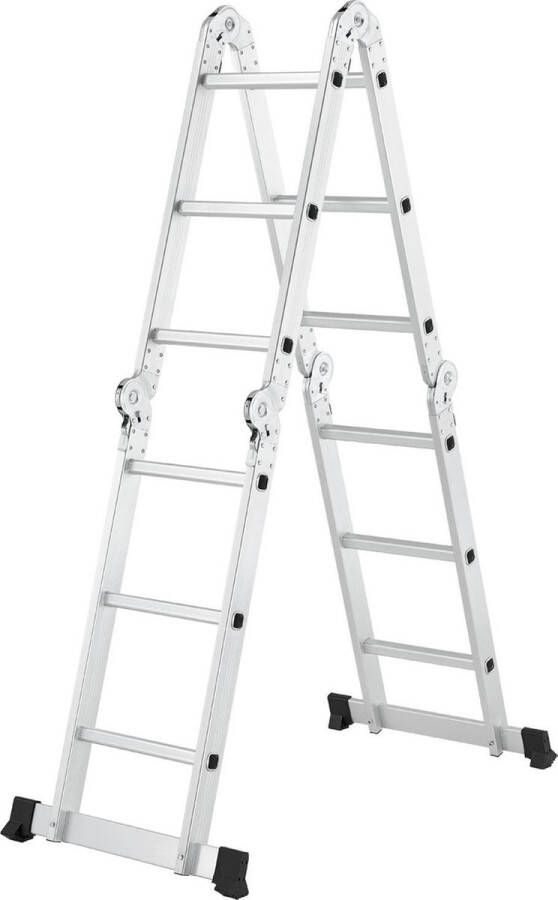 Merkloos Sans marque Multifunctionele vouwladder 4 in 1 3.6M