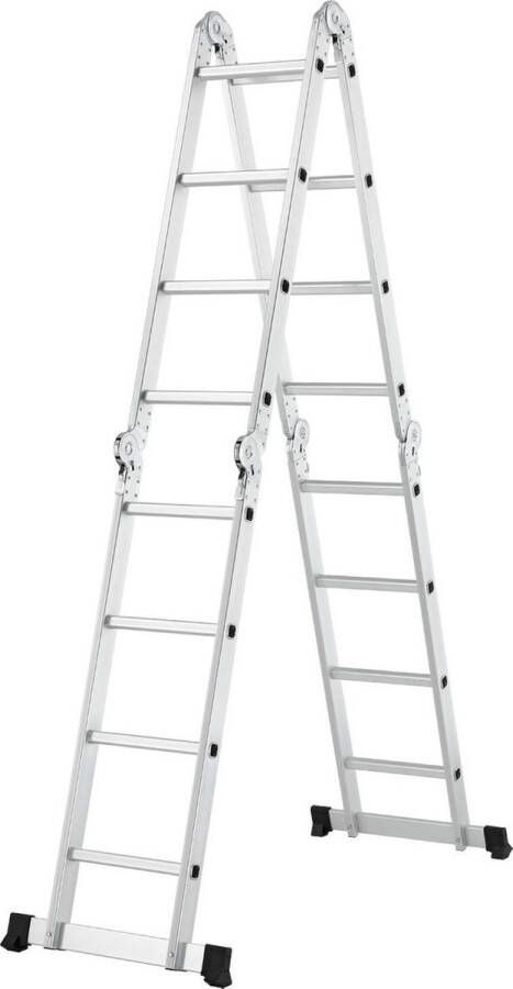 Merkloos Sans marque Multifunctionele vouwladder 6 in 1 4.7M