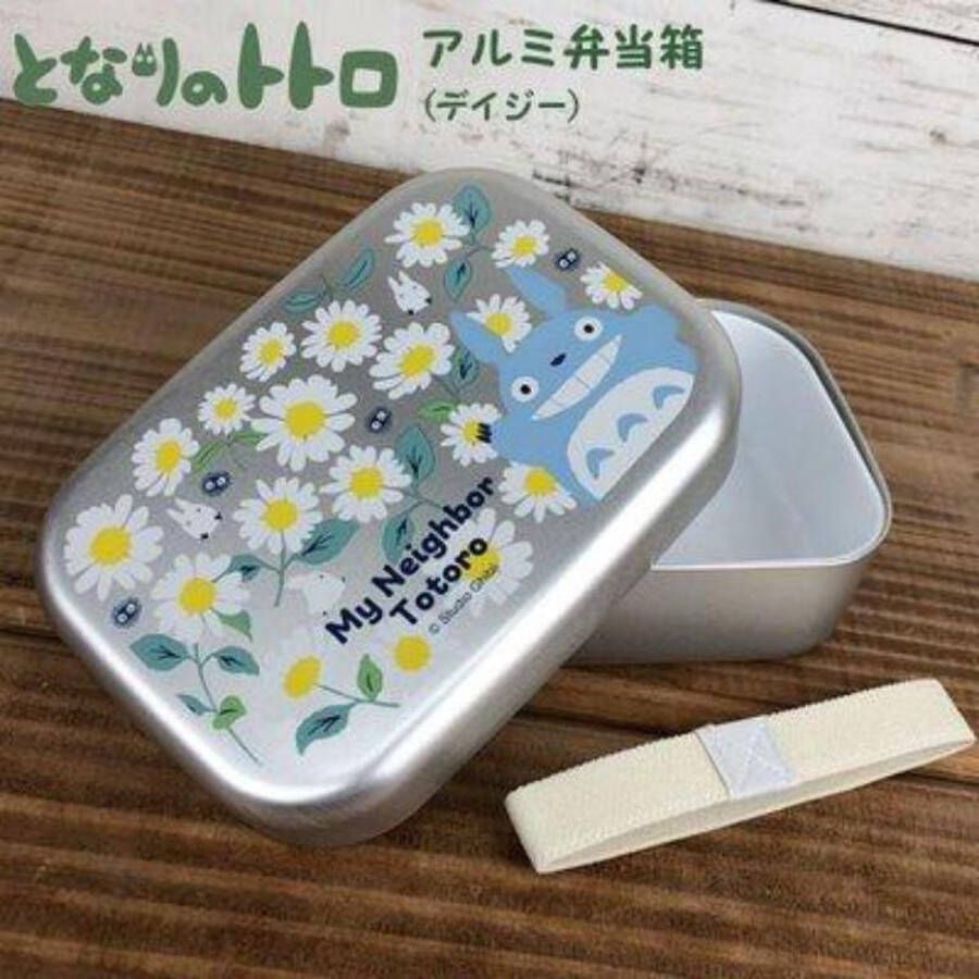 My Neighbor Totoro: Chu Totoro Daisies Aluminium Bento Box