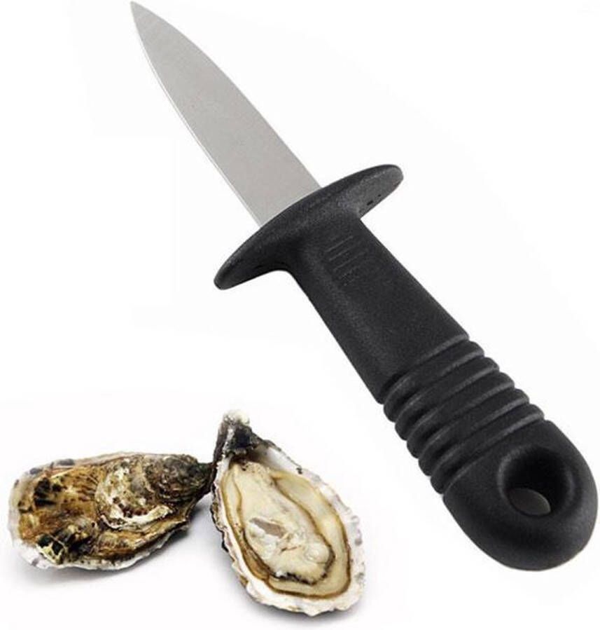 Merkloos Sans marque Oestermes 6 cm | Eenvoudig oesters openen met dit RVS mes oestermesje
