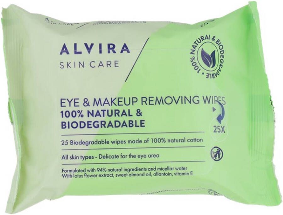 Merkloos Sans marque Oog en make-up reinigings removing doekjes Make-up remover- Oogreiniging Doekjes Make-up Removing Wipes Reinigingsdoekjes Gezichtsreiniging