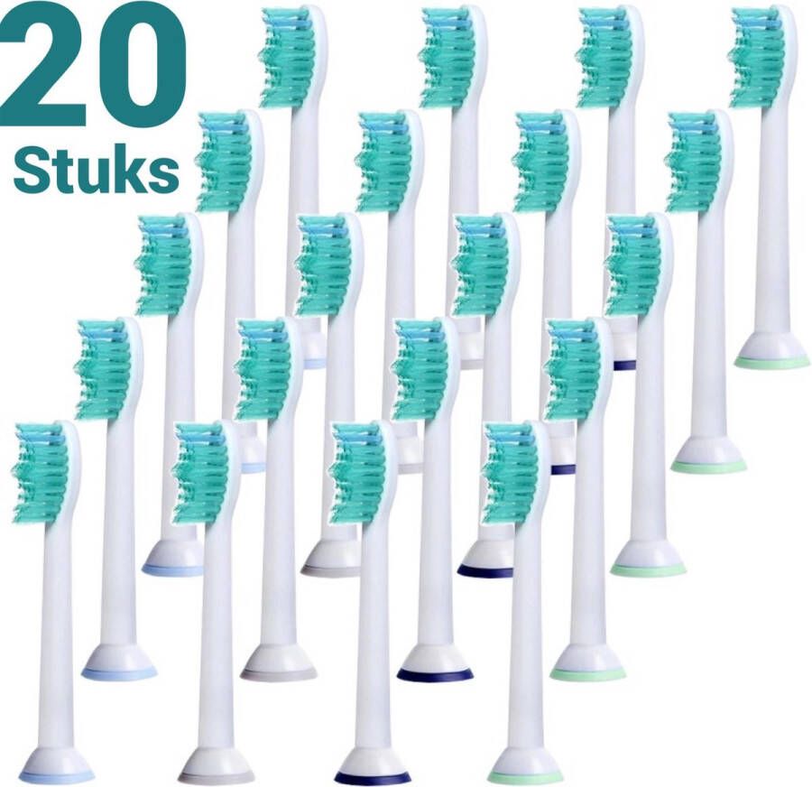 Opzetborstels passend op Philips Sonicare 20 stuks