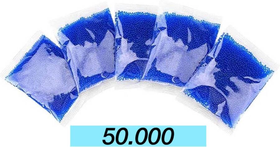 Merkloos Sans marque Orbeez 50.000 stuks 7 8 mm Waterbeads- Waterparels Waterballetjes