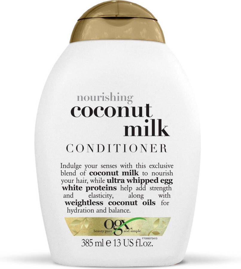 Merkloos Sans marque Organix Coconut Milk 385 ml Conditioner